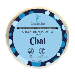Oblea sabor Chai