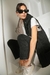 BLACK DENIM PUFFER VEST - buy online
