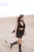 BLACK LINEN VEST - buy online