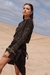 BLACK PAREO SKIRT