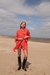 RED LINEN VEST - buy online