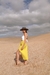Image of LIME PAREO SKIRT