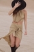BEIGE LINEN TOP - Guillermina Regalado