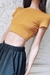 CROP TOP DALÍ MOSTAZA