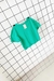 GREEN DALI CROP TOP - online store