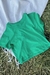 GREEN DALI CROP TOP - Guillermina Regalado