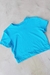 BLUE DALI CROP TOP