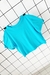 Image of BLUE DALI CROP TOP