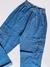 PANTALÓN CARGO DENIM OSCURO - Guillermina Regalado
