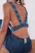 TOP FRUNCE DENIM DESGASTE - comprar online