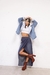 DARK BLUE DENIM SKIRT - Guillermina Regalado