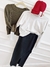BLACK DENIM LONG SKIRT - online store