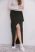 BLACK DENIM LONG SKIRT - Guillermina Regalado