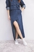 DARK BLUE DENIM SKIRT