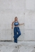 TOP FRUNCE DENIM DESGASTE - comprar online
