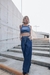 TOP FRUNCE DENIM DESGASTE en internet