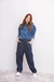 PANTALÓN CARGO DENIM OSCURO