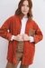 OVERSHIRT CORDUROY TERRACOTTA