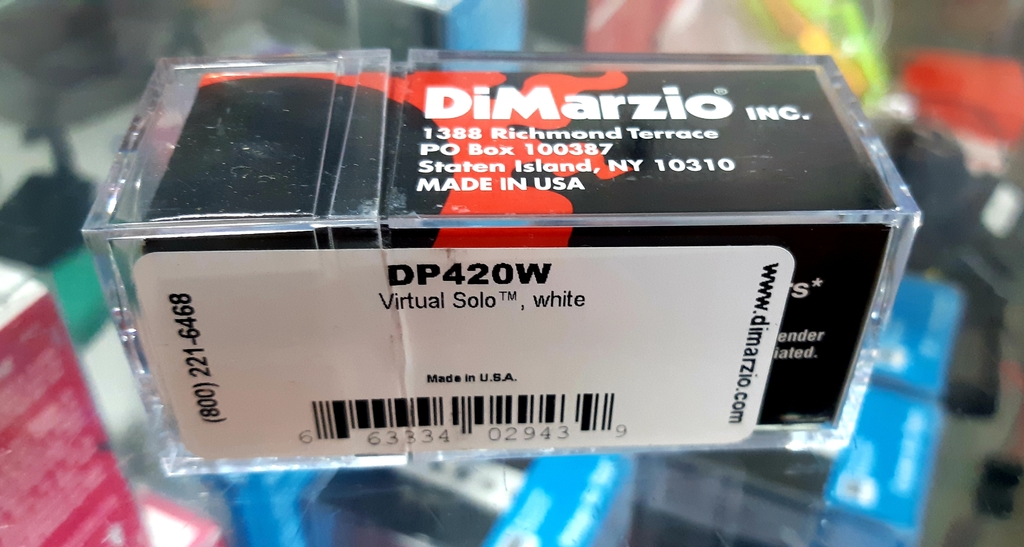 DiMarzio DP420 Virtual Solo White