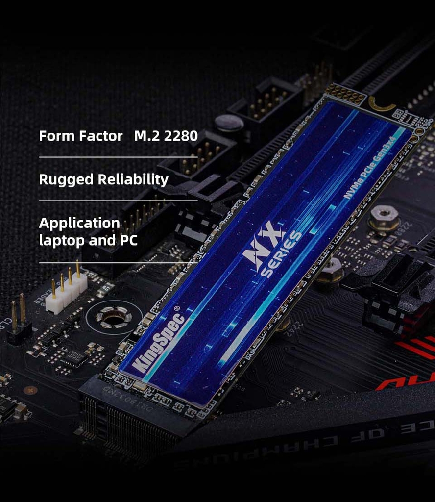 Ssd Gamer 1TB 512GB 256GB Nvme M2 M.2 Pci-e Kingspec