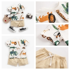 CONJUNTO ANIMAIS DA SELVA - comprar online