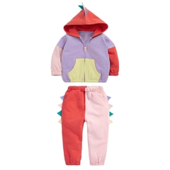 CONJUNTO MOLETOM DINO CORES - comprar online