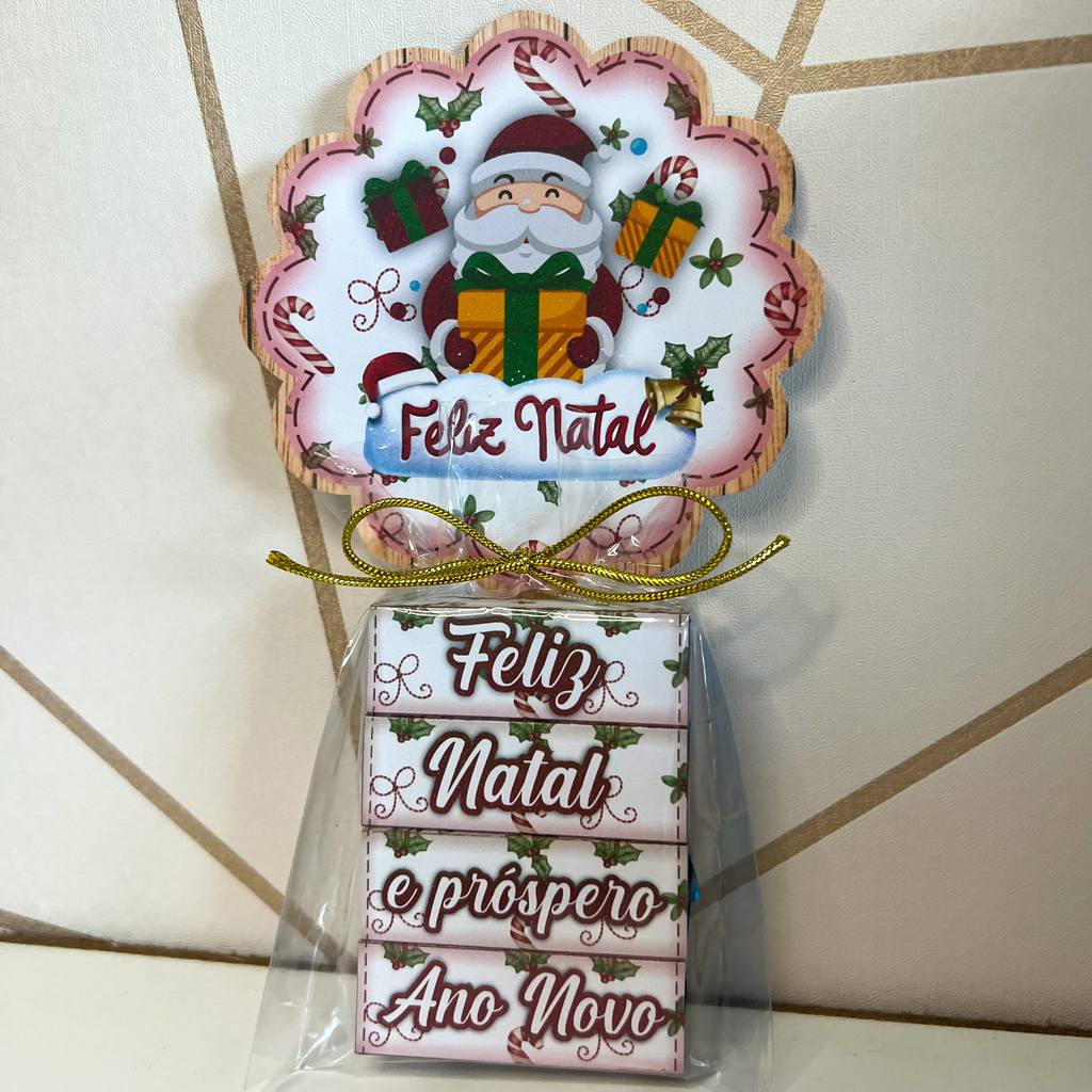 Saquinho Personalizado Porta Bis / Natal