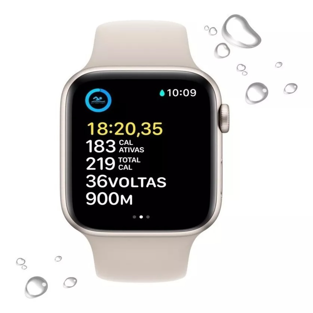 Apple Watch Series 7 (GPS, 45mm) - Caixa de alumínio azul - Pulseira  esportiva azul-abissal