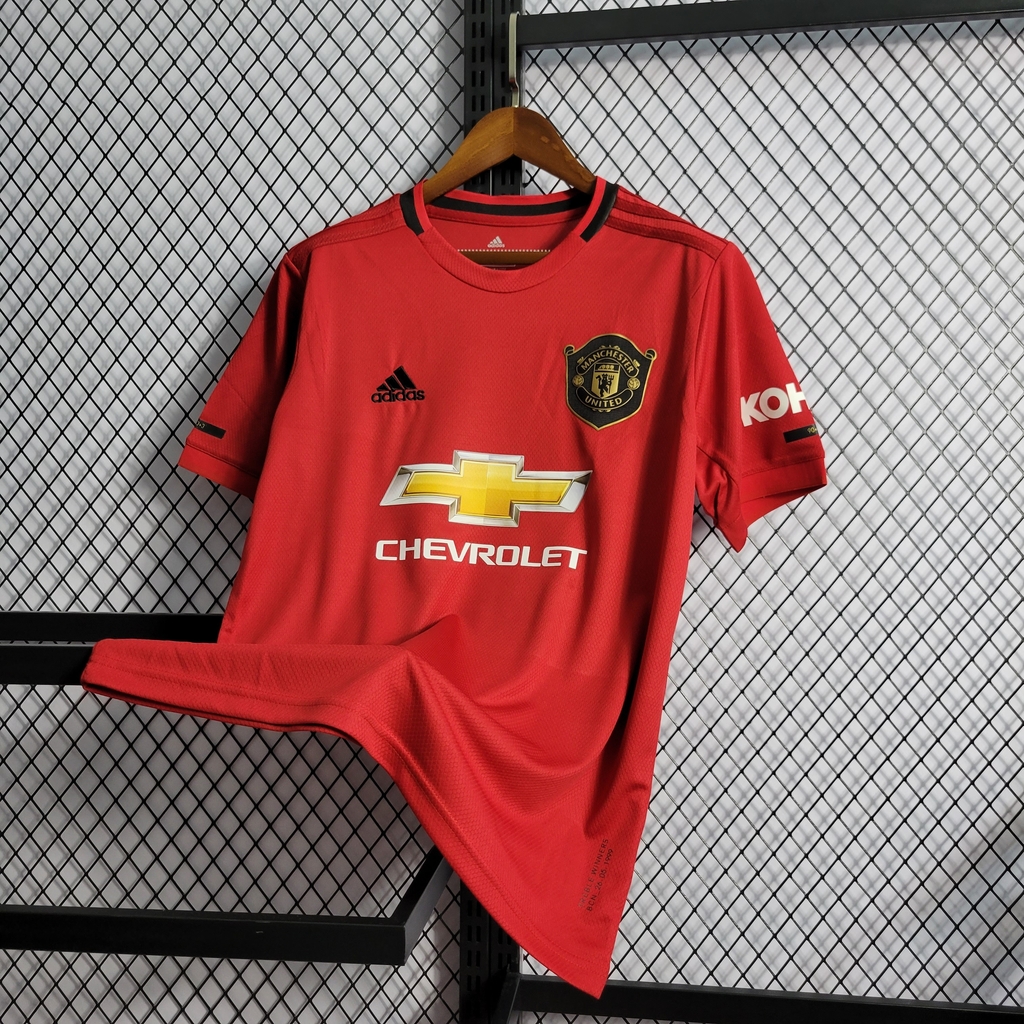 Camisa de Pré Jogo do Manchester United 22/23 s/n° Torcedor Adidas Masculina