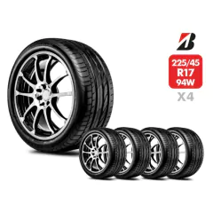 BRIDGESTONE - 225/45R17 91W TURANZA T001 EXT MO - POLONIA x4