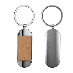 Llavero de madera personalizado. Modelo Mánchester - comprar en línea