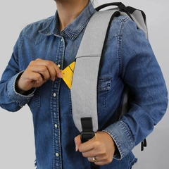 Mochila portafolio personalizada. Modelo Ablanque