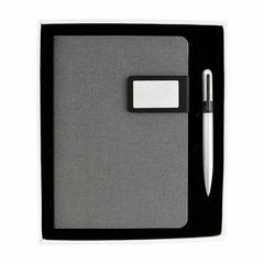 Libreta personalizada con bolígrafo. Modelo Milán en internet
