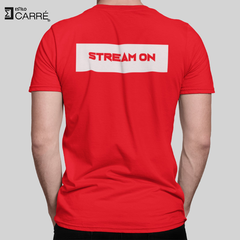 Playera de gamer rojo. Stream on. Silverman gaming - comprar en línea