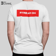 Playera de gamer blanca. Stream on. Silverman gaming - comprar en línea