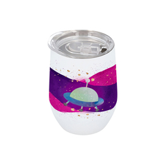 Termo blanco personalizado. Impresión full color - Estilo Carré
