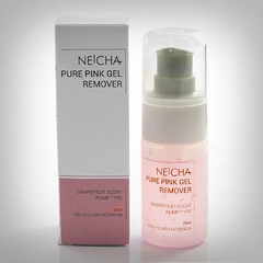 Removedor en Gel Pure Pink aroma Pomelo (25g) Neicha Extensiones de Pestañas