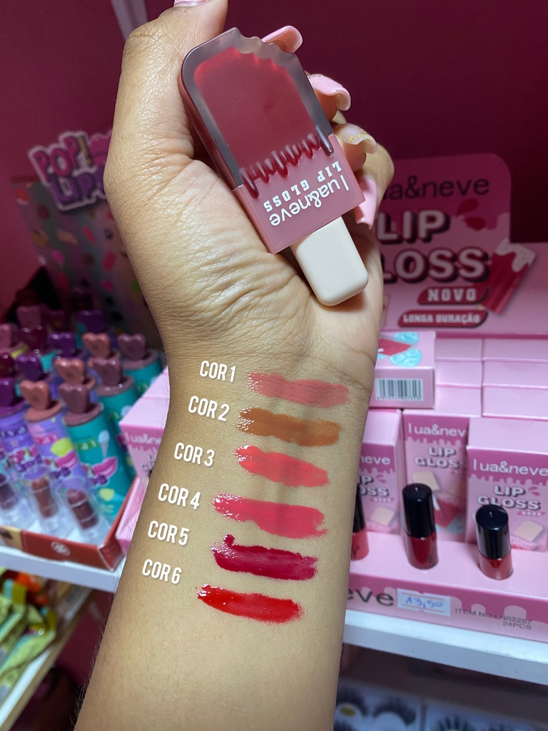 Lip gloss sorvetinho Lua e Neve - Comprar em SanMakeup