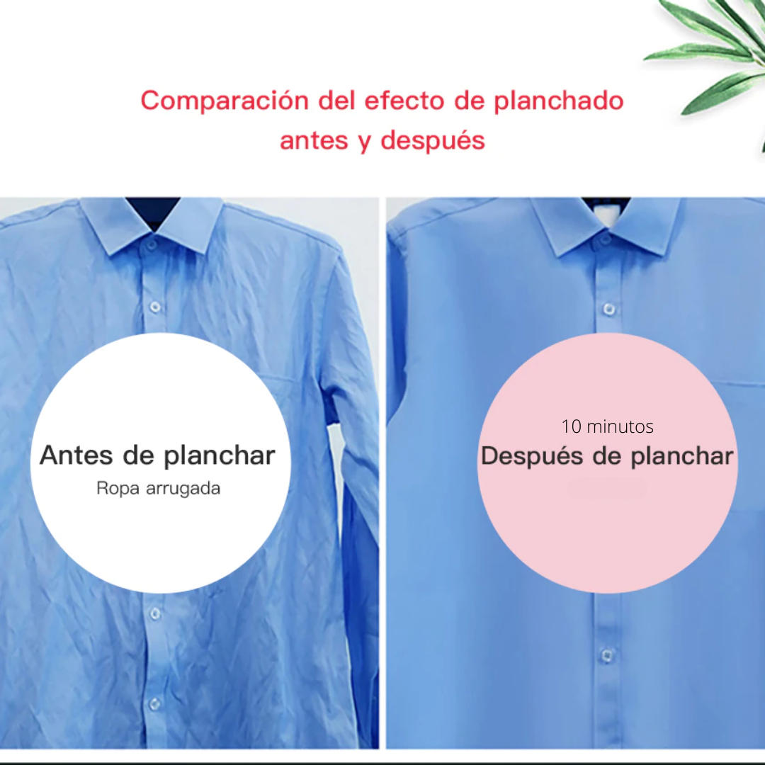 Cómo debo planchar una camisa con vapor con el vaporizador