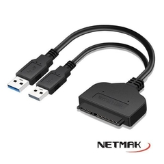 Adaptador NetMak USB 3.0 a SATA
