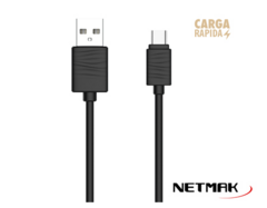 Cable USB NetMak Tipo C 1 Mts