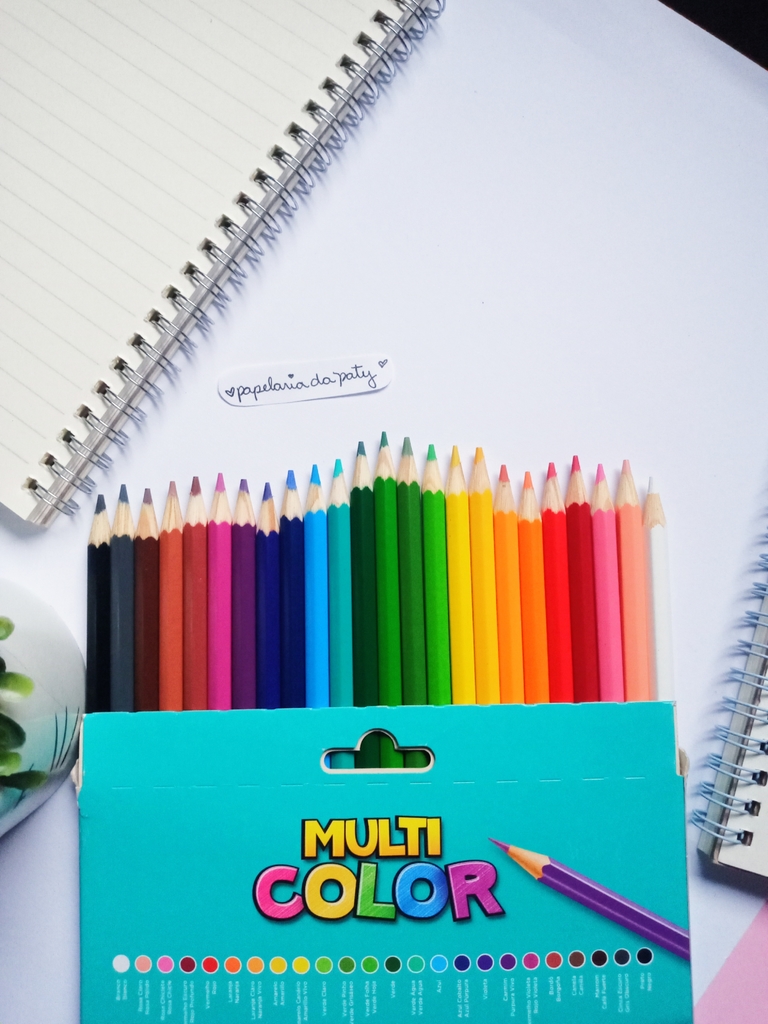 Lápis de cor Multi Color - 24 cores
