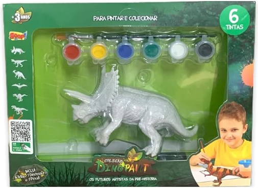 Jogo da pintura do dinossauro playgo, dinossauros para pintar, animais para  pintar, brinquedo do dinossauro, animais