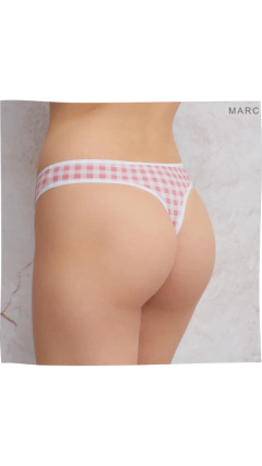 MK10232-Pack x2 Colaless en algodón y lycra "Vichy"