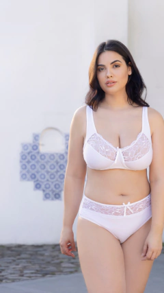 ME905-Conjunto de señora sin aro de algodón y lycra. - comprar online