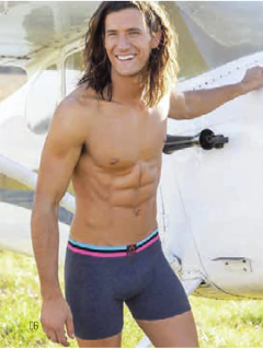 AC5087-E-Boxer algodón & lycra / Elástico Acrobata Design