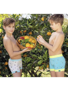 AC6046-Boxer algodón & lycra velero- Elástico personaliza