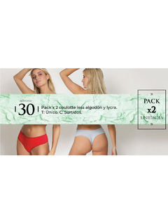 AI030-Pack x2 Culotte less