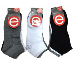EL513P3U-PACK X3 Soquete Plain Extra Liviano con Mesh
