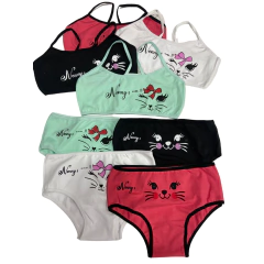 CJ246-Conj. De nenas estampados pack x 3